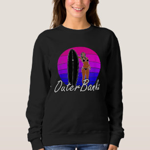 Outer Banks Surfer Surfing Clothing Men Women Grap Sweatshirt