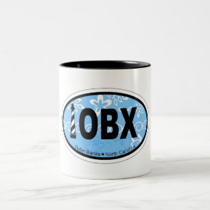 Outer Banks. Two-Tone Coffee Mug