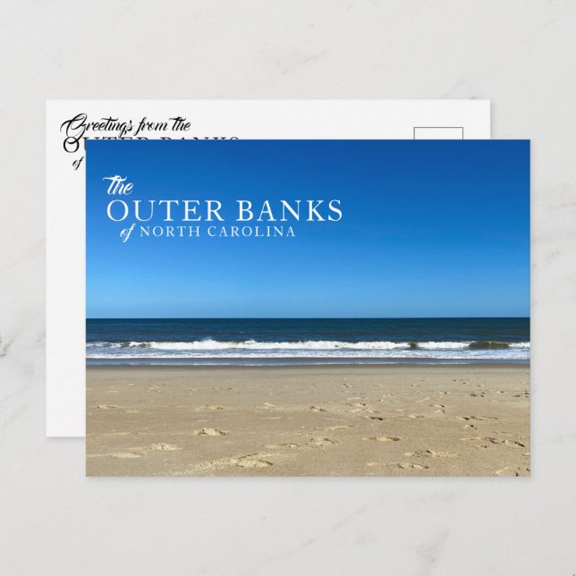 Outer Banks Wave Postcards (Front/Back)