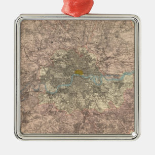 Outer London Metal Ornament