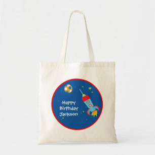 Outer Space 1 Birthday Tote Bag