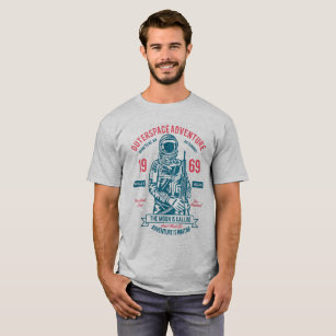 Outer Space Adventure 1969, Moonwalk, T-Shirt