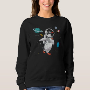 Outer Space Antarctica Zoo Animal Science Astronau Sweatshirt