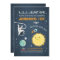 Outer Space Birthday Invitation Rocket Astronaut