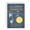 Outer Space Birthday Invitation Rocket Astronaut