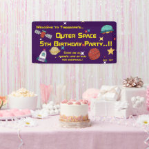 Outer Space Birthday Party