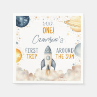 Outer Space Boy First Birthday