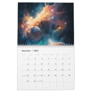 Outer Space Calendar