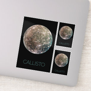 Outer Space, Cosmos, Solar System, Moon Callisto