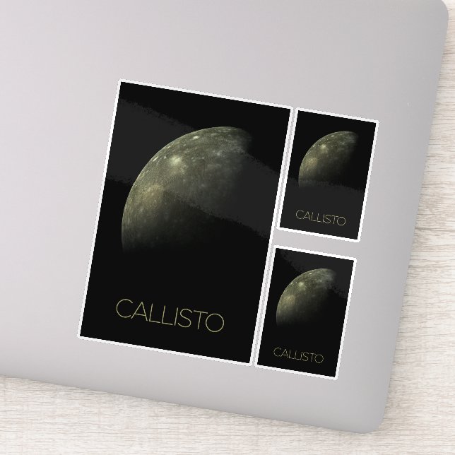 Outer Space, Cosmos, Solar System, Moon Callisto (Detail)