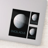Outer Space, Cosmos, Solar System, Moon Enceladus