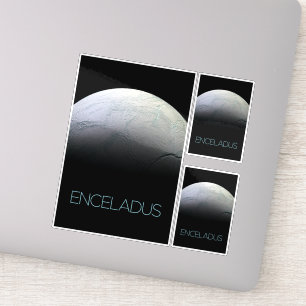 Outer Space, Cosmos, Solar System, Moon Enceladus