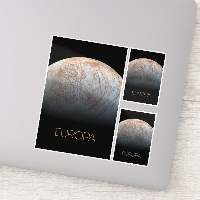 Outer Space, Cosmos, Solar System, Moon Europa (Detail)
