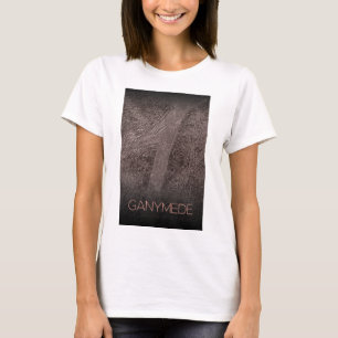 Outer Space, Cosmos, Solar System, Moon Ganymede T-Shirt
