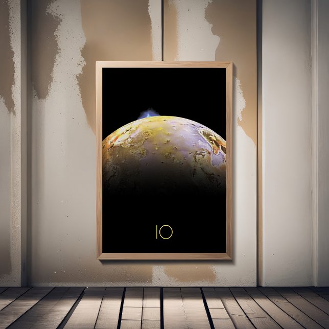 Outer Space, Cosmos, Solar System, Moon IO Photo Print (Creator Uploaded)