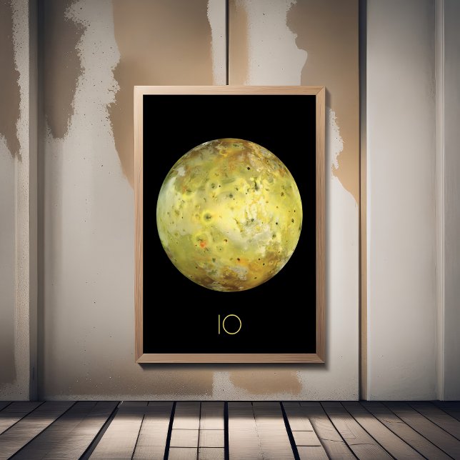 Outer Space, Cosmos, Solar System, Moon IO Poster (Creator Uploaded)