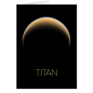 Outer Space, Cosmos, Solar System, Moon Titan