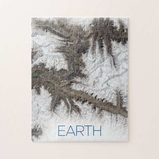Outer Space, Cosmos, Solar System, Planet Earth Jigsaw Puzzle (Vertical)