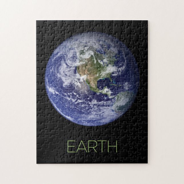 Outer Space, Cosmos, Solar System, Planet Earth Jigsaw Puzzle (Vertical)
