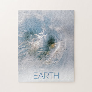 Outer Space, Cosmos, Solar System, Planet Earth Jigsaw Puzzle
