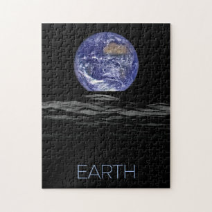 Outer Space, Cosmos, Solar System, Planet Earth Jigsaw Puzzle