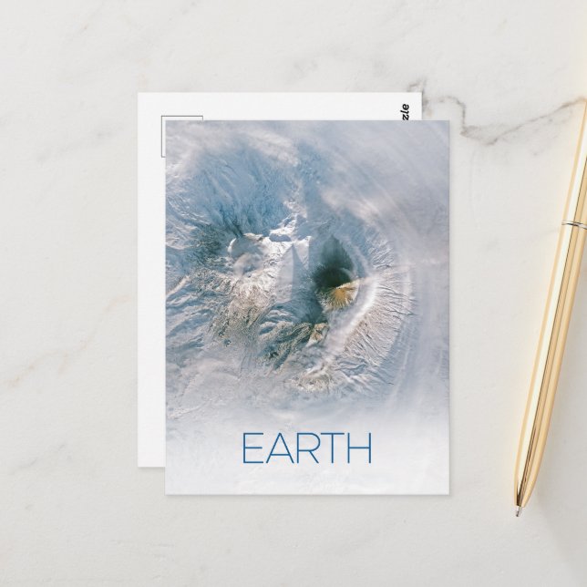 Outer Space, Cosmos, Solar System, Planet Earth Postcard (Front/Back In Situ)