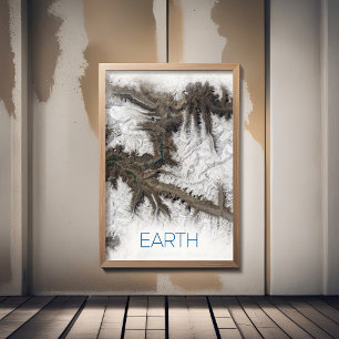 Outer Space, Cosmos, Solar System, Planet Earth Poster