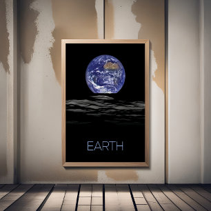Outer Space, Cosmos, Solar System, Planet Earth Poster