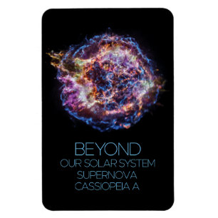 Outer Space, Cosmos, Supernova Cassiopeia A Magnet