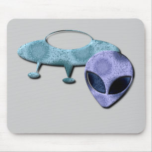 Outer Space Design Mouse Pad