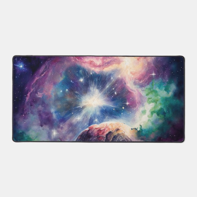Outer Space Desk Mat (Front)