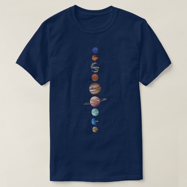 Outer Space Exploration Science Science Fan Premiu T-Shirt (Design Front)