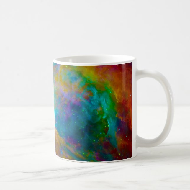 Outer Space Far Away Galaxy Coffee Mug (Right)