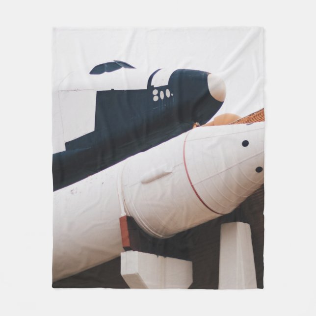 Outer Space Fleece Blanket (Front)