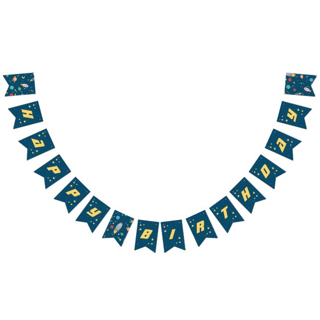 Outer Space Fun Bunting (All)