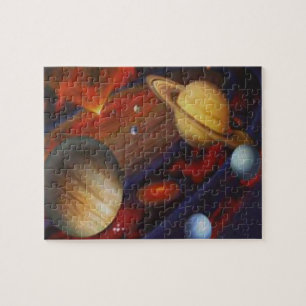 Outer Space Galaxy Jigsaw Puzzle
