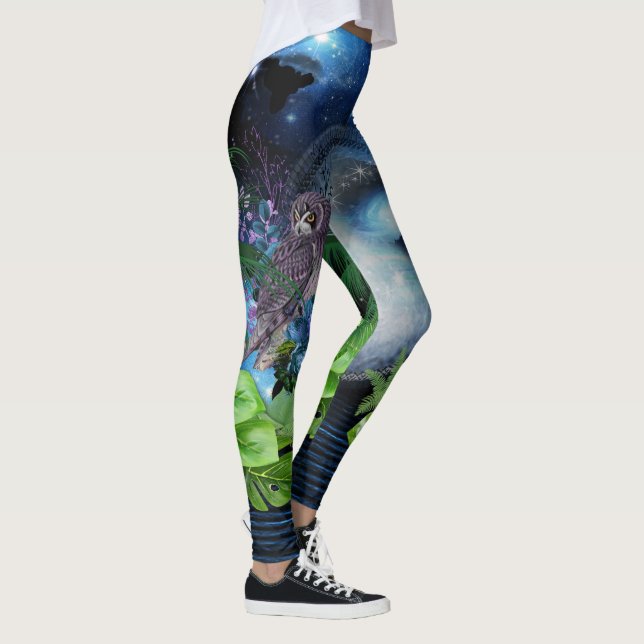 Outer Space Galaxy Leggings (Right)