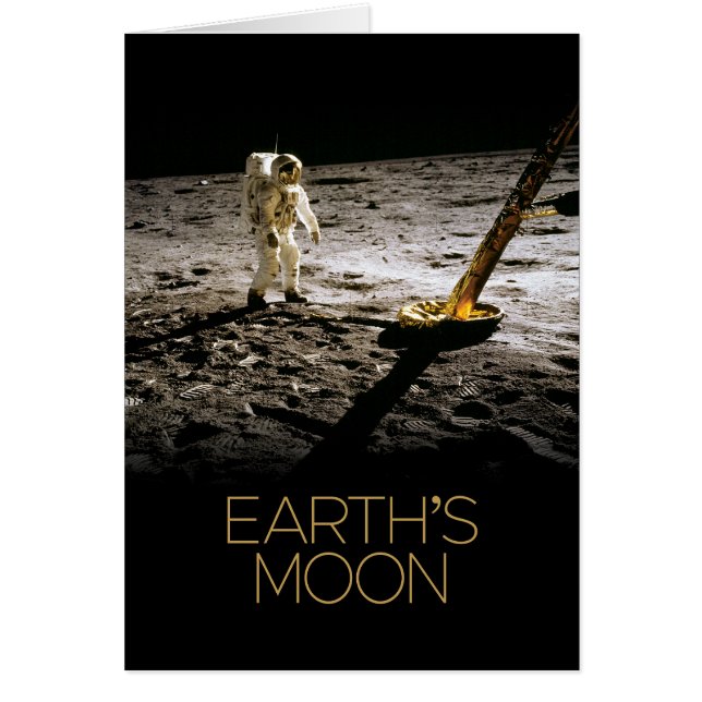 Outer Space, Galaxy, Solar System, Earth's Moon (Front)
