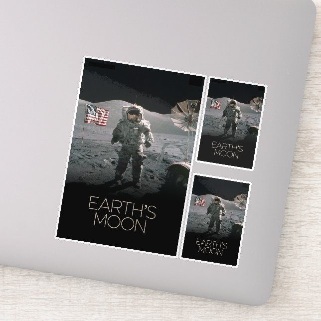 Outer Space, Galaxy, Solar System, Earth's Moon (Detail)