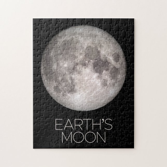 Outer Space, Galaxy, Solar System, Earth's Moon Jigsaw Puzzle (Vertical)