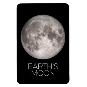 Outer Space, Galaxy, Solar System, Earth's Moon Magnet