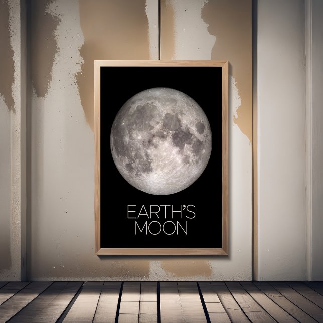 Outer Space, Galaxy, Solar System, Earth's Moon Photo Print (Creator Uploaded)