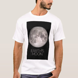 Outer Space, Galaxy, Solar System, Earth's Moon T-Shirt