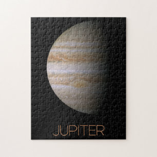 Outer Space, Galaxy, Solar System, Planet Jupiter Jigsaw Puzzle