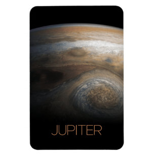 Outer Space, Galaxy, Solar System, Planet Jupiter Magnet