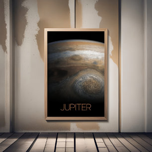 Outer Space, Galaxy, Solar System, Planet Jupiter Photo Print