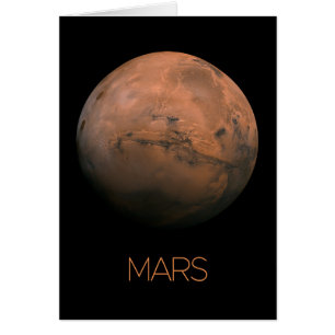 Outer Space, Galaxy, Solar System, Planet Mars