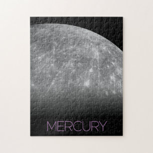 Outer Space, Galaxy, Solar System, Planet Mercury Jigsaw Puzzle
