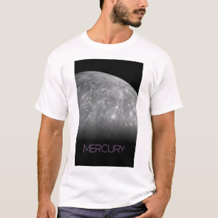 Outer Space, Galaxy, Solar System, Planet Mercury T-Shirt
