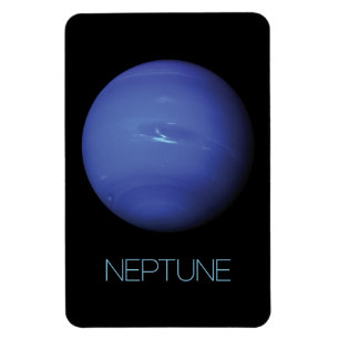 Outer Space, Galaxy, Solar System, Planet Neptune Magnet